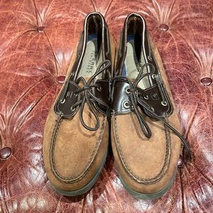 Mens Sperry suede shoes